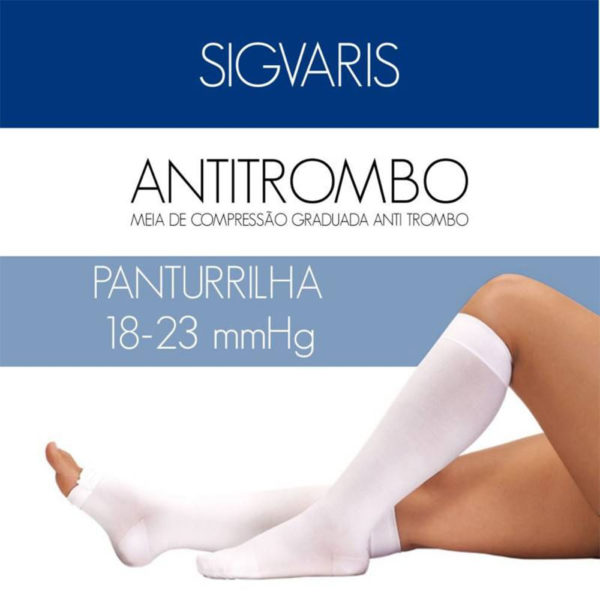 Meia panturrilha antitrombo SIGVARIS 18-23 MMHG