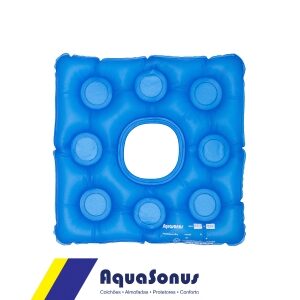 Almofada de Gel Quadrada Caixa de Ovo com Orifício Aquasonus - Cod. 35