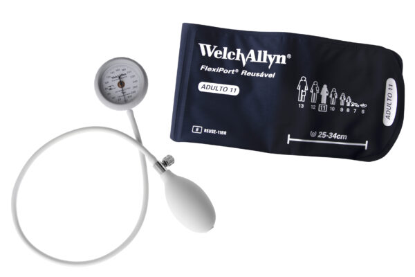 Esfigmomanômetro Aner. Durashock FlexiPort Adulto – Welch Allyn